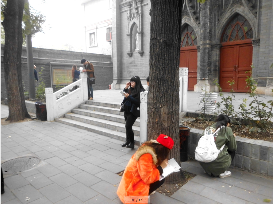 教堂之中发现美