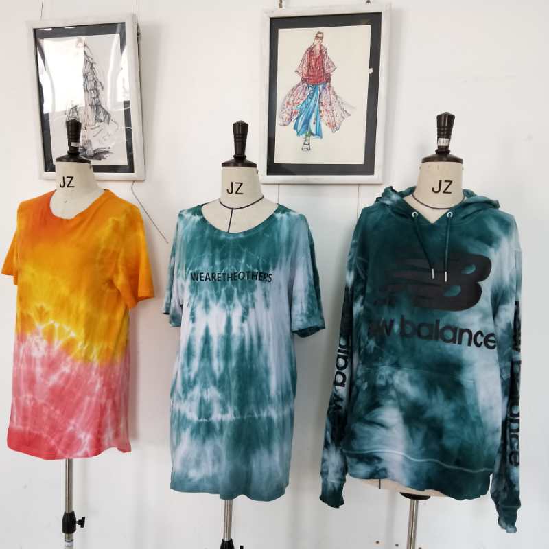 艺术设计系服装班课堂教学-扎染篇