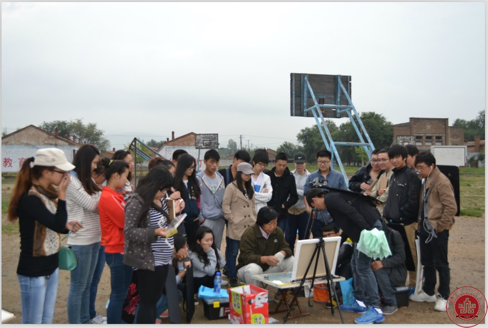 2013级学生秋季内蒙写生
