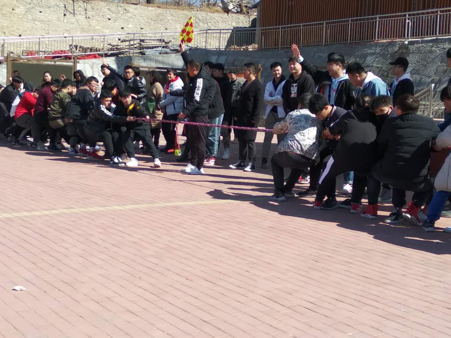 艺术设计系  比出团结，赛出风采