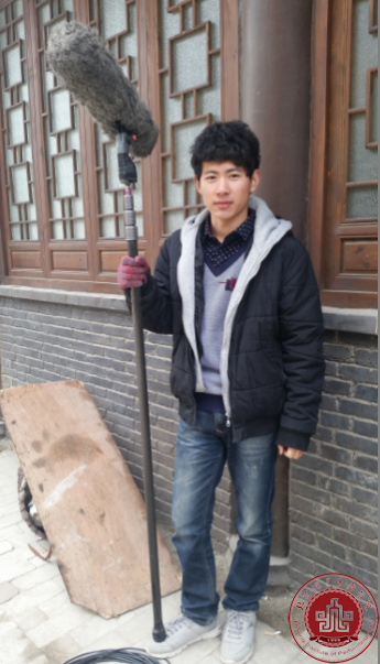 辅导员带领14级学生在嘉兴影视基地实习
