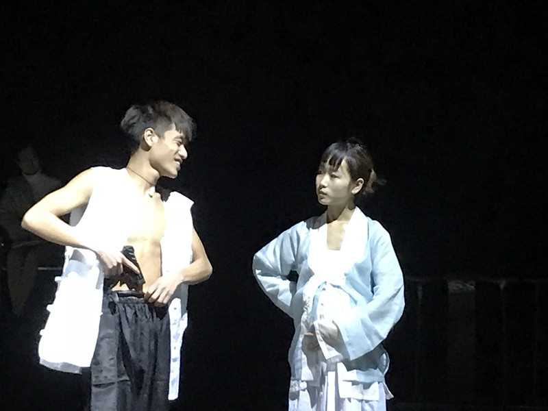 2017-2018学年第一学期16级1、5班台词汇报演出隆重上演