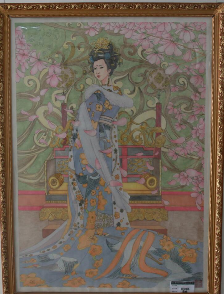 我院艺术设计系举办动漫作品展