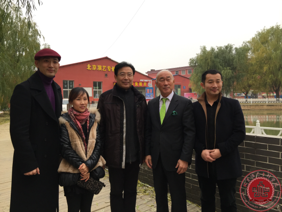 韩国武术明星王虎来我院参观交流 韩国武术明星王虎来我院参观交流