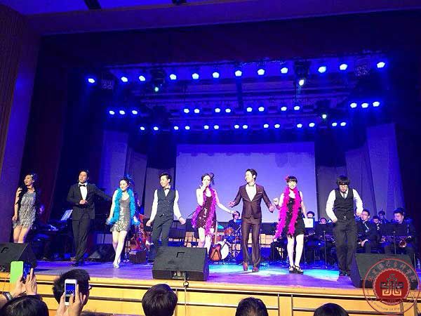 莫冰老师受美籍华裔音乐家丁妮女士之邀参加“央音爵士音