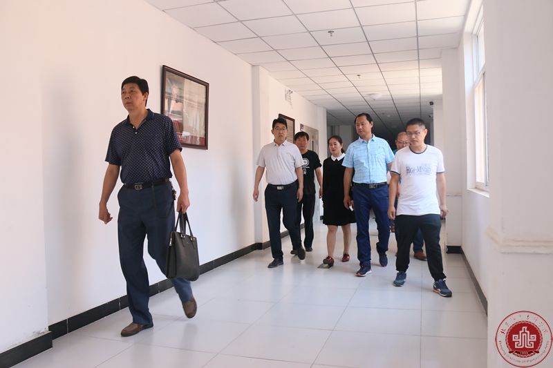 精英集团安全工作联合检查组对我院进行安全检查