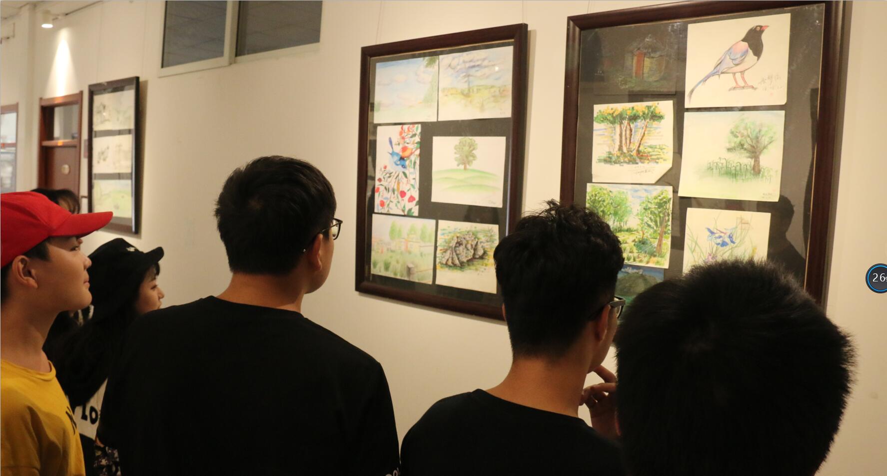 我院艺术设计举办写生汇报作品展