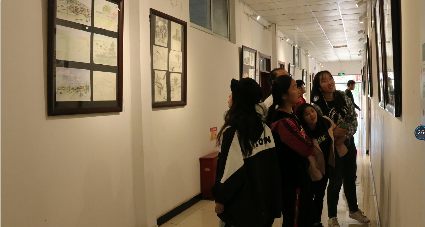 我院艺术设计举办写生汇报作品展