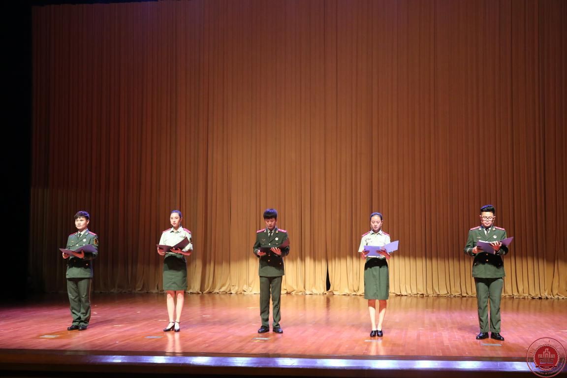 北京演艺专修学院文管系赴公安部演出