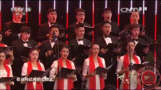 我院音乐系学生参加中央电视台新年音乐会 我院音乐系学生参加中央电视台新年音乐会