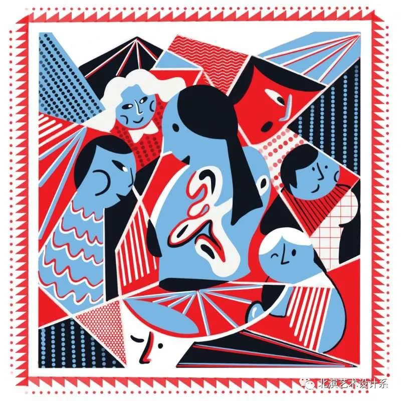 “图案魅力”||图案设计与丝巾的碰撞