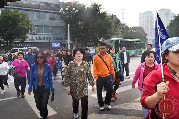 秋高气爽赏山城美景 “紫塞明珠”留北演深情