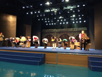 《黄土谣》终场 《黄土谣》终场