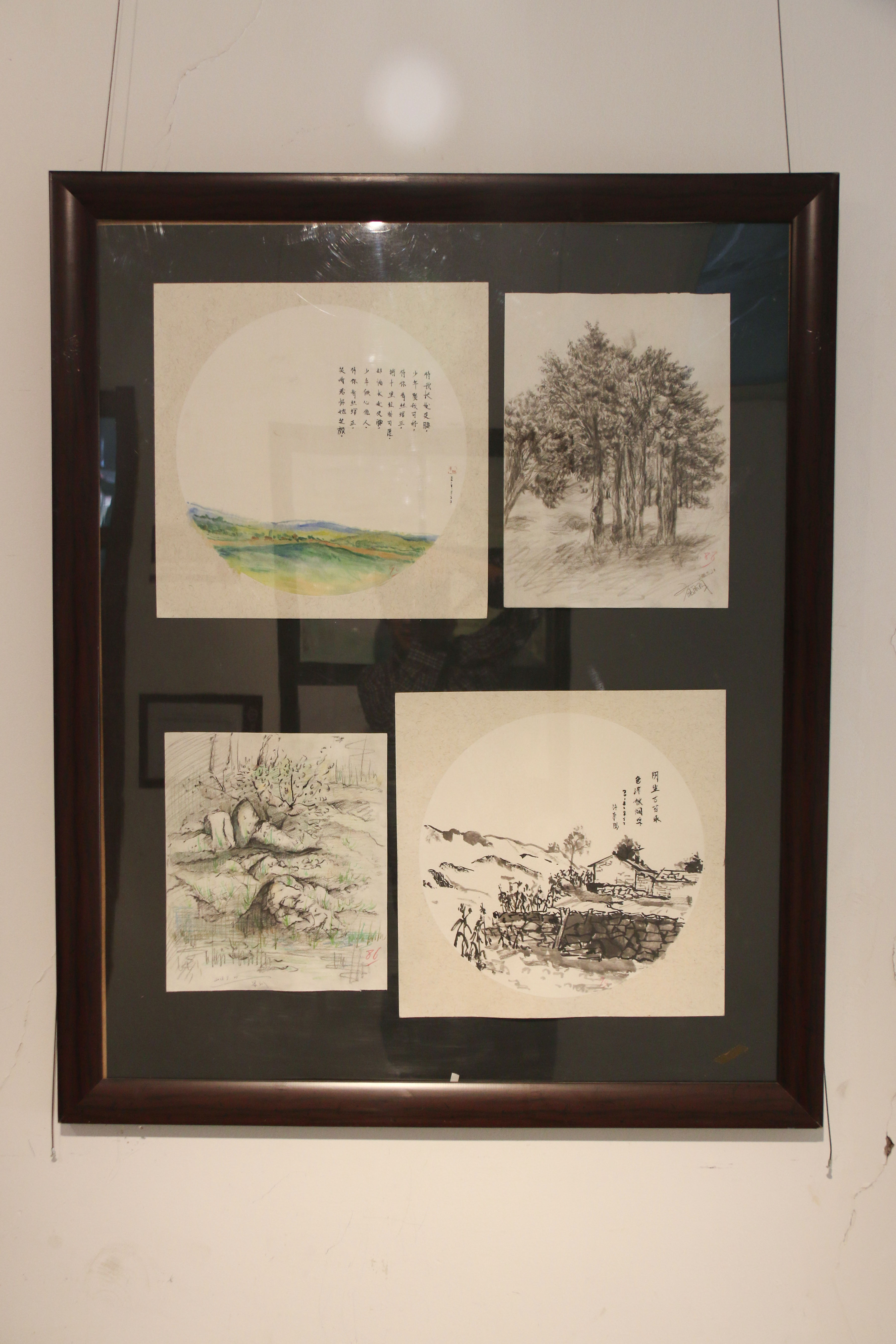 我院艺术设计举办写生汇报作品展