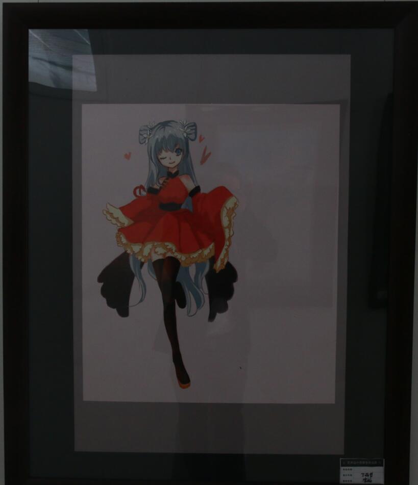 我院艺术设计系举办动漫作品展
