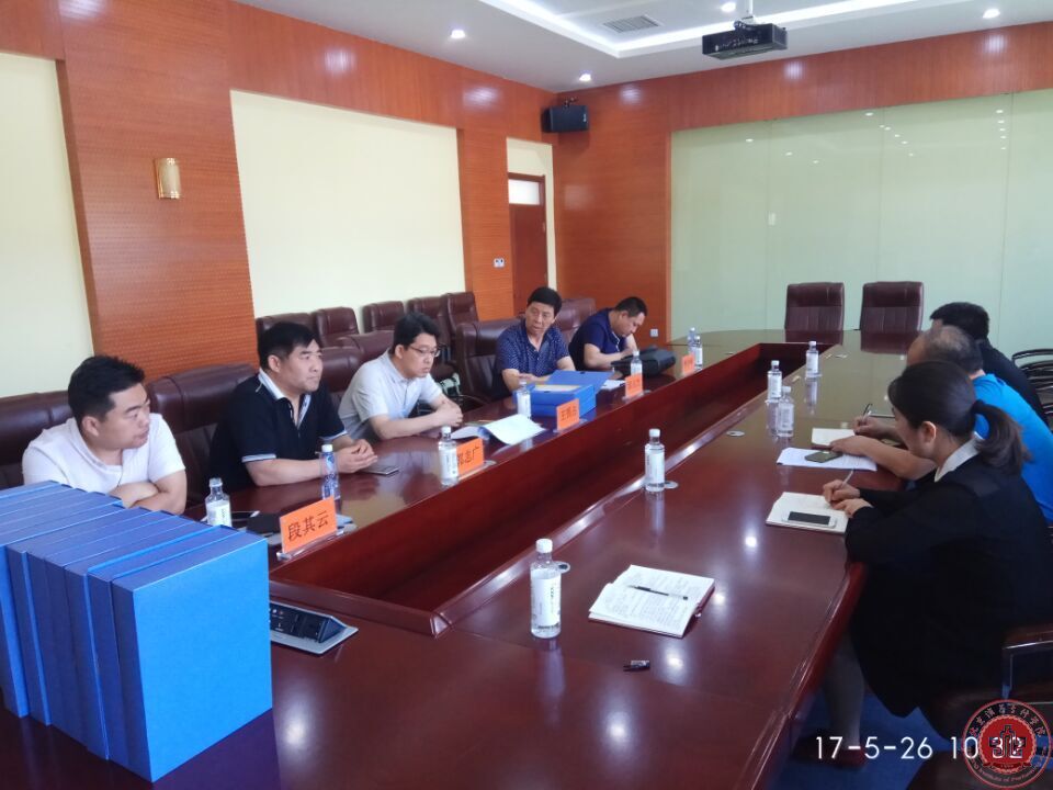 精英集团安全工作联合检查组对我院进行安全检查