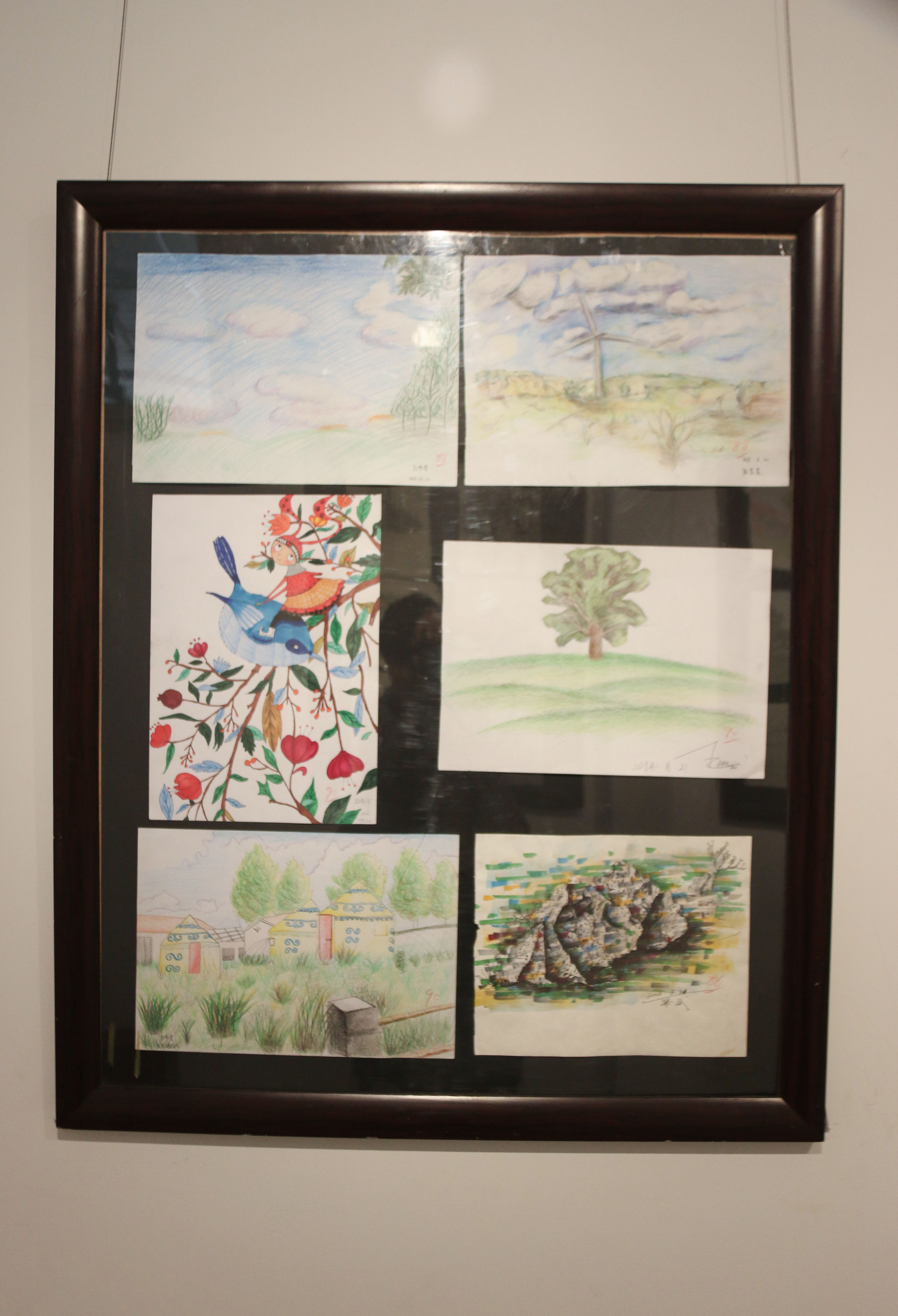 我院艺术设计举办写生汇报作品展