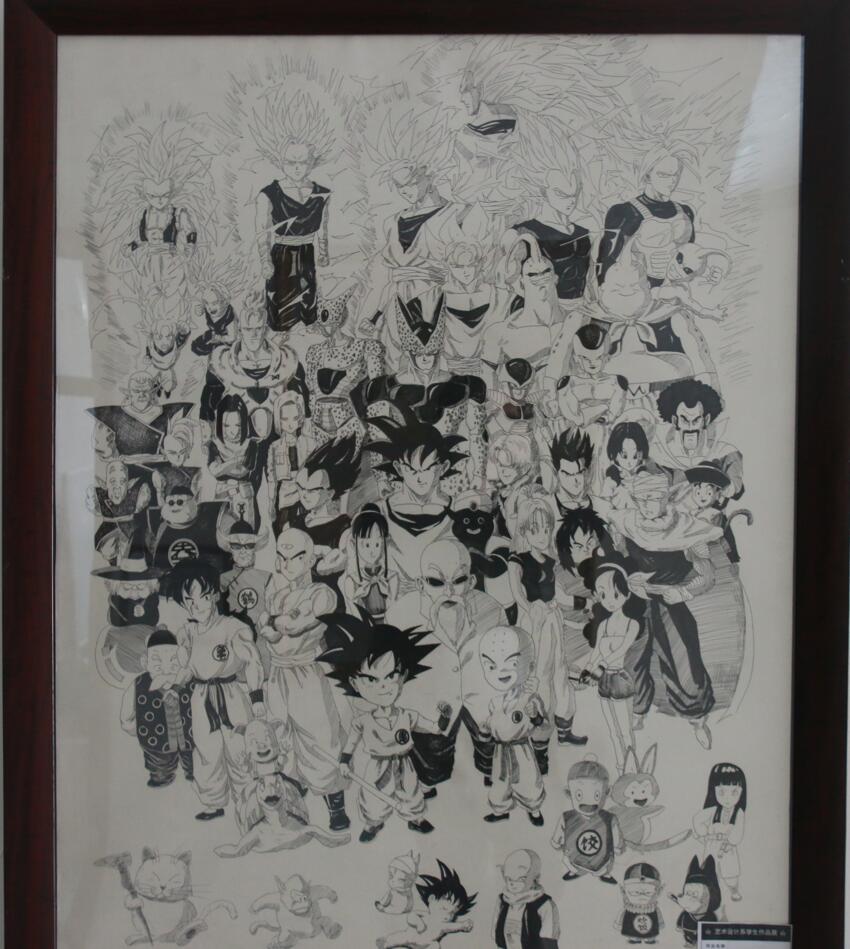 我院艺术设计系举办动漫作品展