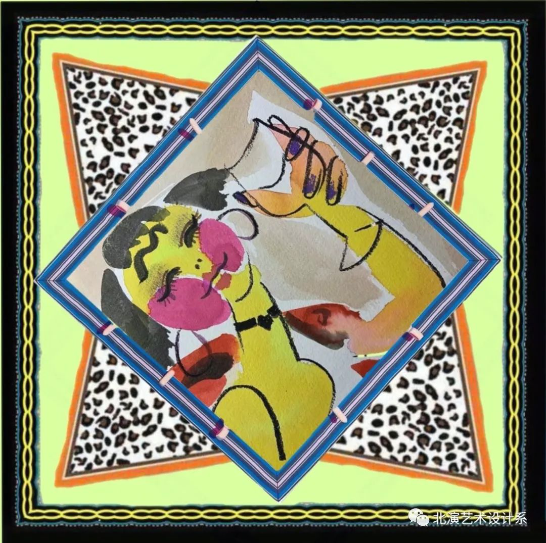 “图案魅力”||图案设计与丝巾的碰撞