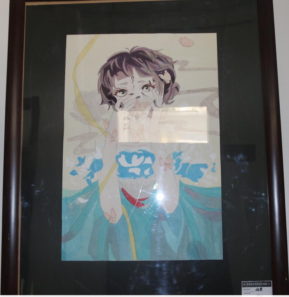 我院艺术设计系举办动漫作品展