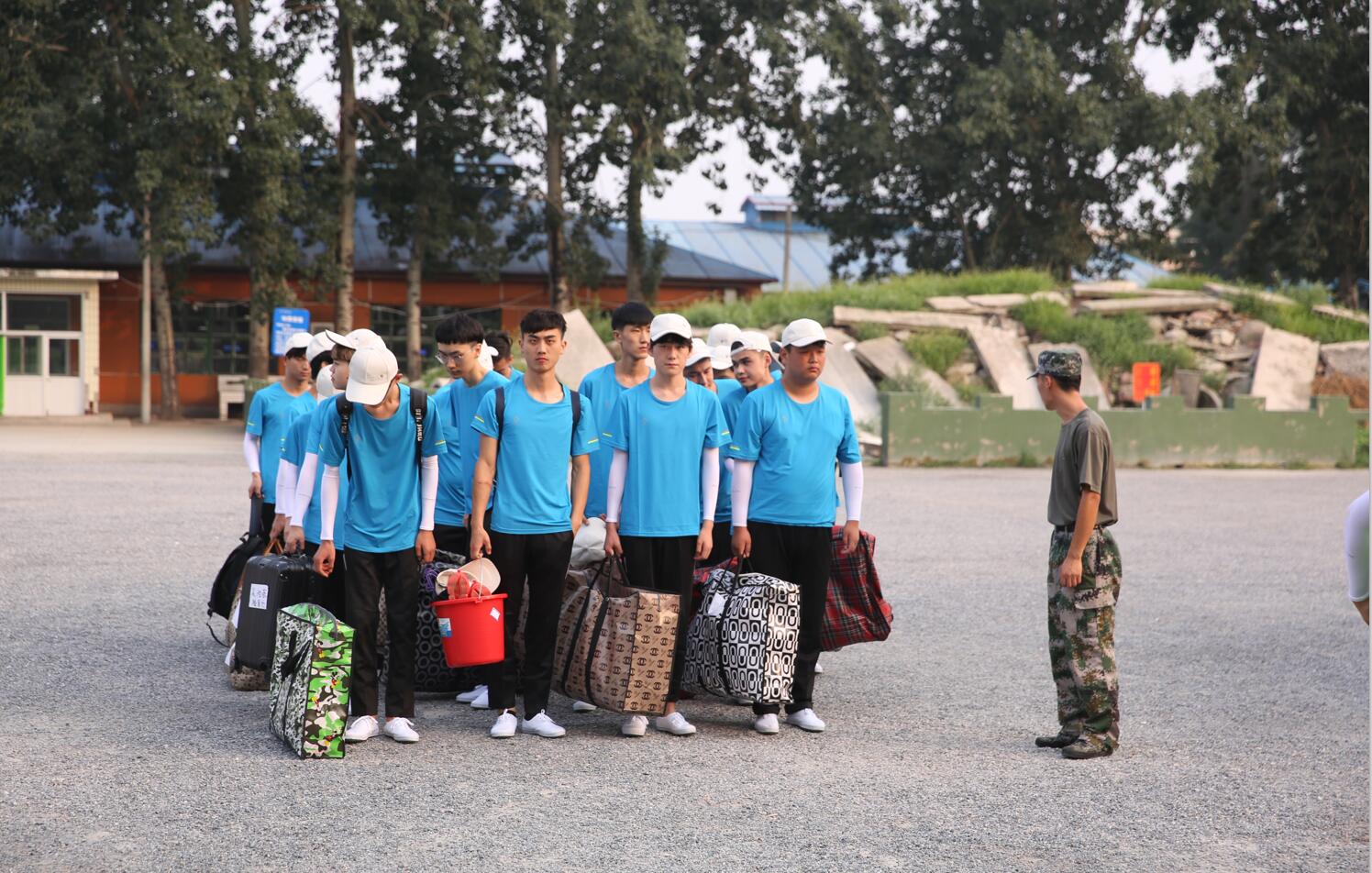 军训时光那些温暖的镜头 军训时光那些温暖的镜头