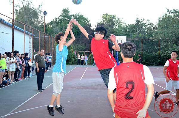 我院文化产业管理系举办新老生篮球赛 我院文化产业管理系举办新老生篮球赛