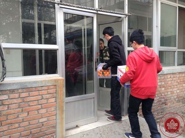 送去冬天的温暖