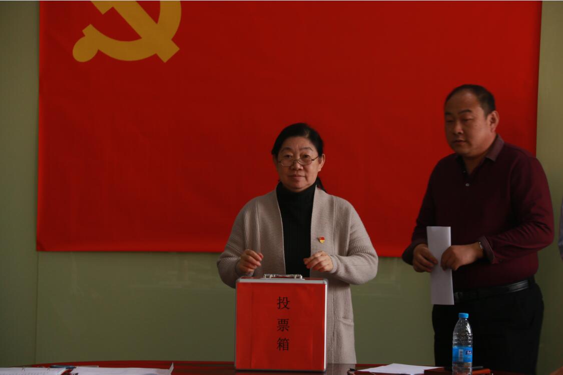 我院召开党员大会选举产生第一届总支部委员会