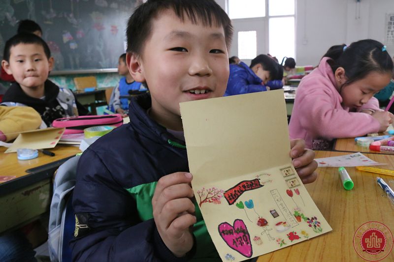 【红烛行动】爱心支教之手工制作节日贺卡