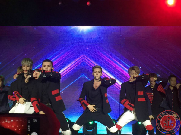 北演学子——王新宇VARSITY-V混血男团出道中国发布会