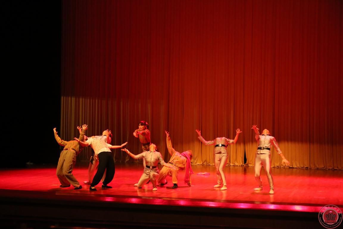 北京演艺专修学院文管系赴公安部演出