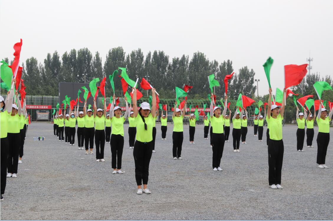 军训场上的青春