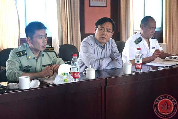 集团领导莅临我院进行安全检查