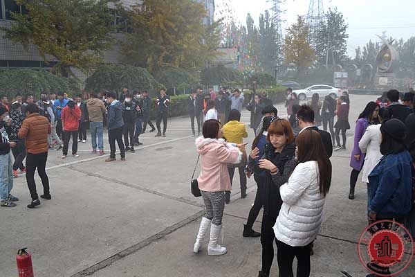 我院组织消防安全演练 我院组织消防安全演练